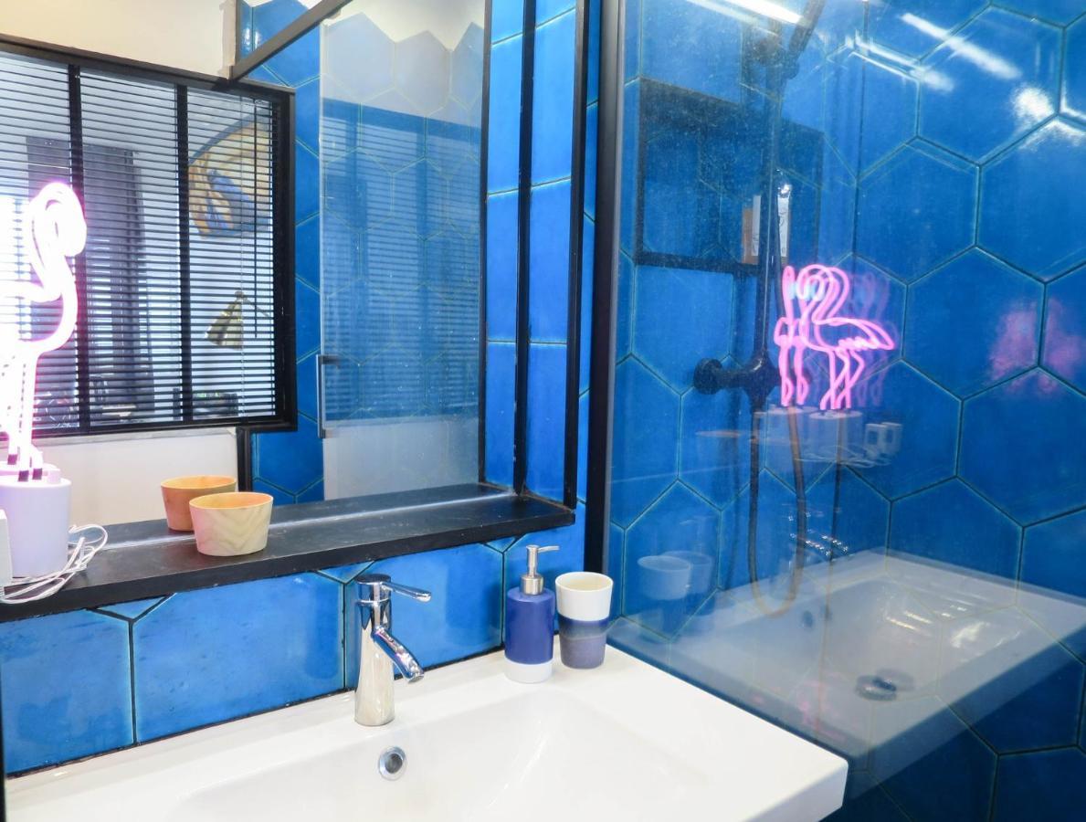 Studio Sur La Plage Vue Mer Piscine Biarriz Exterior foto
